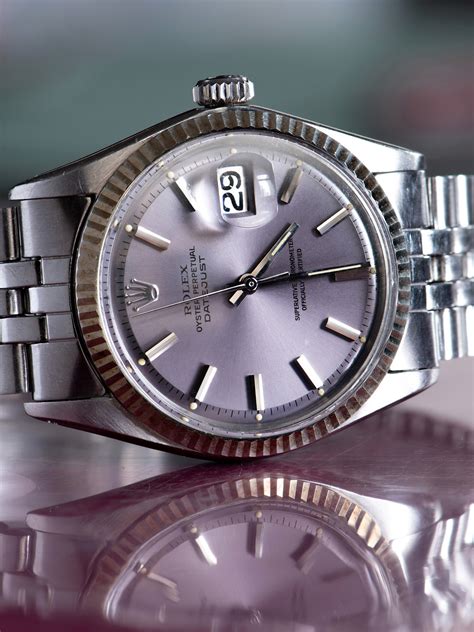 lavender dial rolex|【F】 Rolex Datejust 1601 With No.